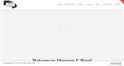 Desktop Screenshot of maureenvwardtalentagencyireland.com